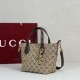Mirror Quality Replica Gucci Small Tote Bag 855391 Brown Clone