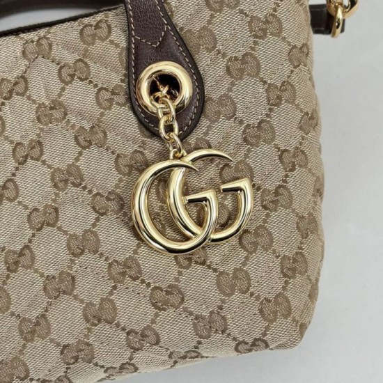 Mirror Quality Replica Gucci Small Tote Bag 855391 Brown Clone