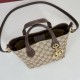 Mirror Quality Replica Gucci Small Tote Bag 855391 Brown Clone
