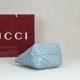 Mirror Quality Replica Gucci Small Tote Bag 855391 Blue Clone