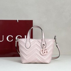 Mirror Quality Replica Gucci Small Tote Bag 855391 Pink Clone