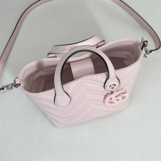 Mirror Quality Replica Gucci Small Tote Bag 855391 Pink Clone