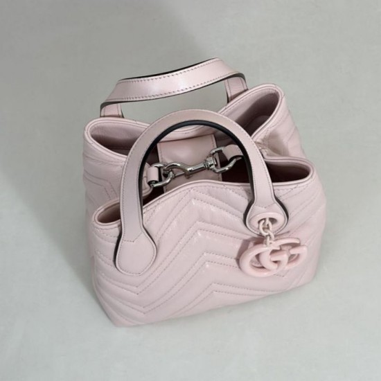 Mirror Quality Replica Gucci Small Tote Bag 855391 Pink Clone