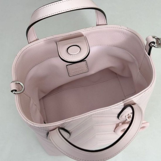 Mirror Quality Replica Gucci Small Tote Bag 855391 Pink Clone