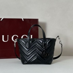 Mirror Quality Replica Gucci Small Tote Bag 855391 Black Clone