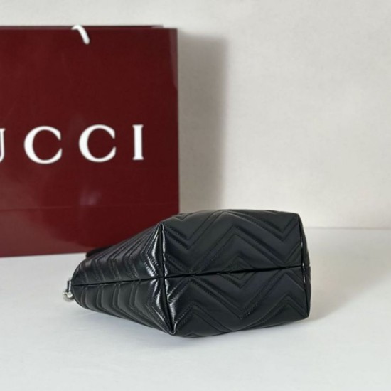 Mirror Quality Replica Gucci Small Tote Bag 855391 Black Clone