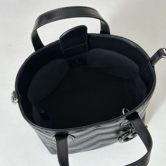Mirror Quality Replica Gucci Small Tote Bag 855391 Black Clone