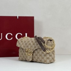 Mirror Quality Replica Gucci Small Crossbody Bag 855391 Brown Clone