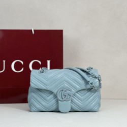 Mirror Quality Replica Gucci Small Crossbody Bag 855391 Blue Clone