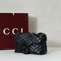 Mirror Quality Replica Gucci Small Crossbody Bag 855391 Black Clone