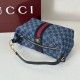 Mirror Quality Replica Gucci Medium Vanity Top Handle Bag 857799 Blue Clone