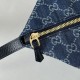 Mirror Quality Replica Gucci Medium Vanity Top Handle Bag 857799 Blue Clone