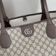 Mirror Quality Replica Bags Gucci Ophidia Medium Tote Bag in Brown Clone