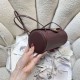 Luxury Replica Chanel Small Bowling Bag AS6143 in Bordeaux Knockoff Mirror Quality Replica Chanel Small Bowling Bag AS6143 in Bordeaux Clone