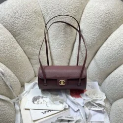 Mirror Quality Replica Chanel Small Bowling Bag AS6143 in Bordeaux Clone