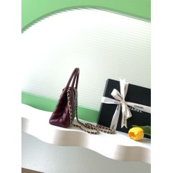 Luxury Replica Chanel Kelly Handbag AS4416 with Chevron Quilting in Burgundy Knockoff Mirror Quality Replica Chanel Kelly Handbag AS4416 with Chevron Quilting in Burgundy Clone