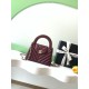 Mirror Quality Replica Chanel Kelly Handbag AS4416 with Chevron Quilting in Burgundy Clone