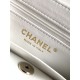 Mirror Quality Replica Chanel Kelly Handbag AS4416 with Chevron Quilting in White Clone