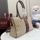 Mirror Quality Replica Gucci Borsetto Large Satchel Bag 866734 in Brown Clone