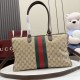Mirror Quality Replica Gucci Borsetto Large Satchel Bag 866734 in Brown Clone