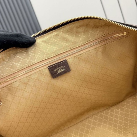 Mirror Quality Replica Gucci Borsetto Large Satchel Bag 866734 in Brown Clone