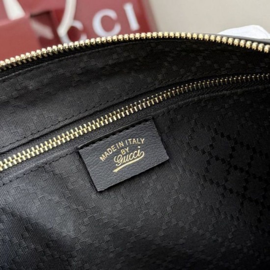 Mirror Quality Replica Gucci Boston Medium Handbags 866732 in Black Clone