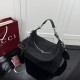Mirror Quality Replica Gucci Men's Medium Brera Crossbody Bag 866938 in Black Clone