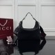 Mirror Quality Replica Gucci Men's Medium Brera Crossbody Bag 866938 in Black Clone