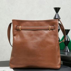 Mirror Quality Replica Miu Miu Bucket Crossbody Bag Aventure Nappa Leather 5BE101 Brown Clone