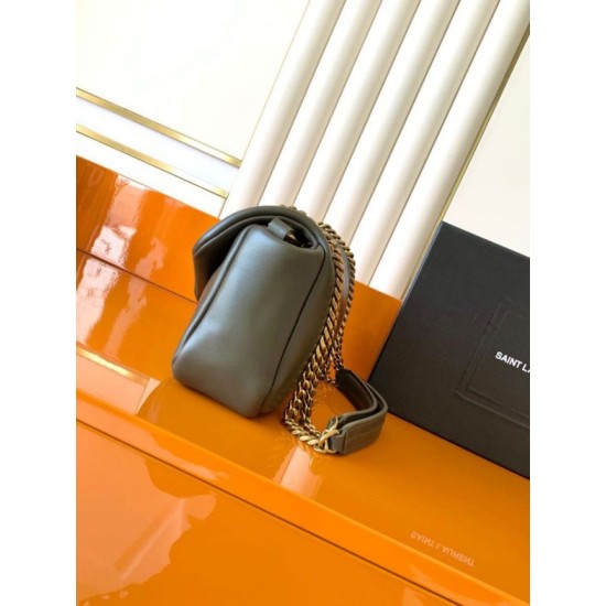Luxury Replica YSL Saint Laurent Calypso Medium Crossbody Bag Moss Knockoff Mirror Quality Replica YSL Saint Laurent Calypso Medium Crossbody Bag Moss Clone