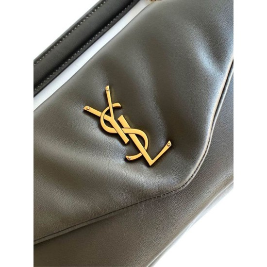 Luxury Replica YSL Saint Laurent Calypso Medium Crossbody Bag Moss Knockoff Mirror Quality Replica YSL Saint Laurent Calypso Medium Crossbody Bag Moss Clone