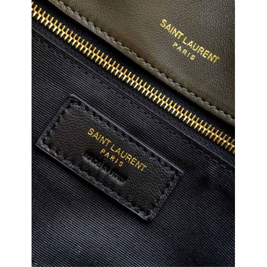 Luxury Replica YSL Saint Laurent Calypso Medium Crossbody Bag Moss Knockoff Mirror Quality Replica YSL Saint Laurent Calypso Medium Crossbody Bag Moss Clone