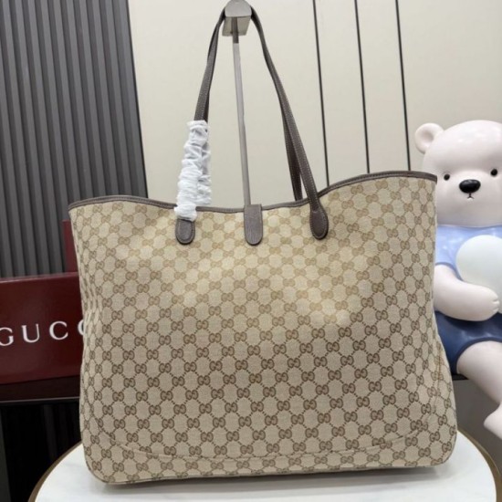 Mirror Quality Replica Gucci Jackie Large Tote Bag 867014 Brown Clone