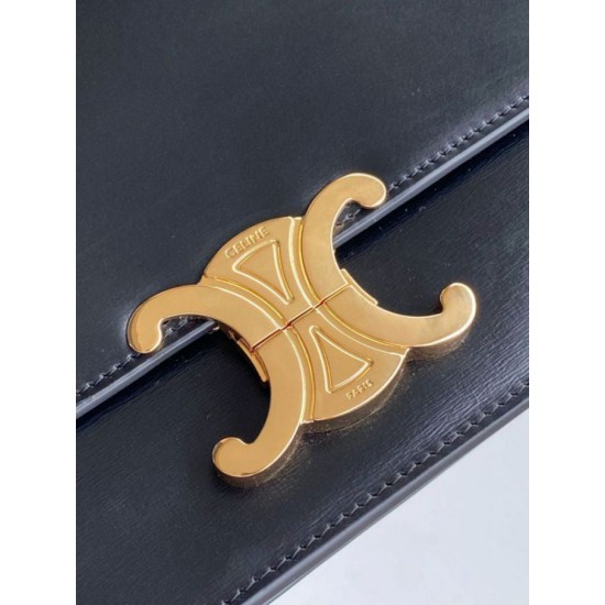 Mirror Quality Replica Celine Medium Triomphe Folio Bag Brown Clone