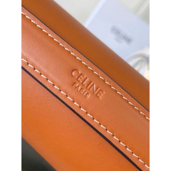 Mirror Quality Replica Celine Medium Triomphe Folio Bag Black Clone