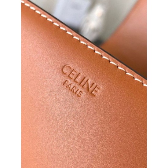 Mirror Quality Replica Celine Medium Triomphe Folio Bag Black Clone