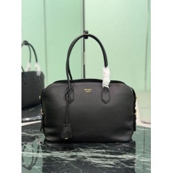 Mirror Quality Replica Prada Large Tote Bag 1BG600 Black Clone