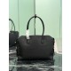Mirror Quality Replica Prada Large Tote Bag 1BG600 Black Clone