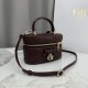 Luxury Replica Dior Lady Dior Micro Toiletry Bag in Bordeaux Knockoff Mirror Quality Replica Dior Lady Dior Micro Toiletry Bag in Bordeaux Clone