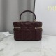 Luxury Replica Dior Lady Dior Micro Toiletry Bag in Bordeaux Knockoff Mirror Quality Replica Dior Lady Dior Micro Toiletry Bag in Bordeaux Clone
