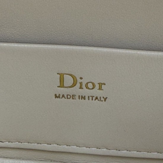 Luxury Replica Dior Lady Dior Micro Toiletry Bag in Apricot Knockoff Mirror Quality Replica Dior Lady Dior Micro Toiletry Bag in Apricot Clone