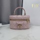 Luxury Replica Dior Lady Dior Micro Toiletry Bag in Pink Knockoff Mirror Quality Replica Dior Lady Dior Micro Toiletry Bag in Pink Clone