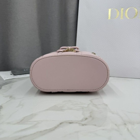Luxury Replica Dior Lady Dior Micro Toiletry Bag in Pink Knockoff Mirror Quality Replica Dior Lady Dior Micro Toiletry Bag in Pink Clone