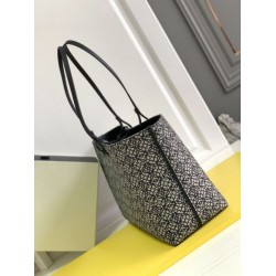 Mirror Quality Replica Loewe East West Luxury Tote Bag in Anagram Jacquard Clone