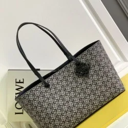 Mirror Quality Replica Loewe East West Luxury Tote Bag in Anagram Jacquard Clone