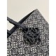 Luxury Replica Loewe East West Luxury Tote Bag in Anagram Jacquard Knockoff Mirror Quality Replica Loewe East West Luxury Tote Bag in Anagram Jacquard Clone