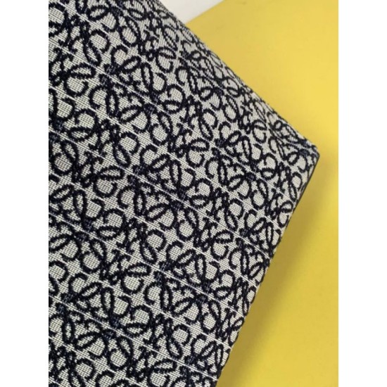 Luxury Replica Loewe East West Luxury Tote Bag in Anagram Jacquard Knockoff Mirror Quality Replica Loewe East West Luxury Tote Bag in Anagram Jacquard Clone