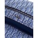 Mirror Quality Replica Dior Rider Backpack in Oblique Dior Jacquard Canvas in Blue Clone