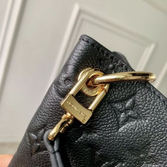 Luxury Replica Louis Vuitton Hobo Metis Bag M27189 in Black Knockoff Mirror Quality Replica Louis Vuitton Hobo Metis Bag M27189 in Black Clone