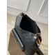 Luxury Replica Louis Vuitton Hobo Metis Bag M27189 in Black Knockoff Mirror Quality Replica Louis Vuitton Hobo Metis Bag M27189 in Black Clone